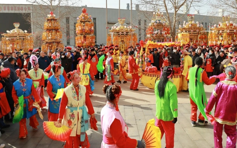 乙巳如意 瑞氣盈門 - 寶輦盛會(huì)走進(jìn)榮程 祈愿國泰民安福澤綿長