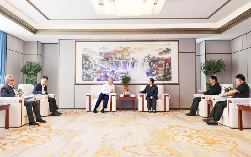 國網(wǎng)天津市電力公司董事長、黨委書記郭銘群深入榮程集團走訪調(diào)研